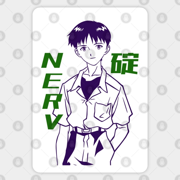 Shinji Ikari Magnet by Brok Design